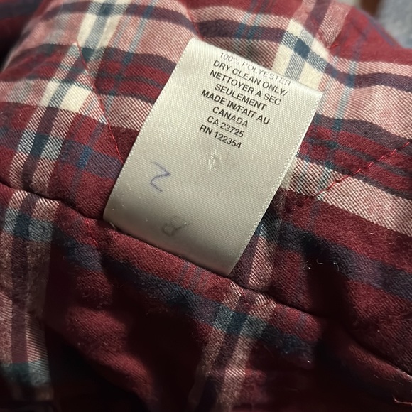 Gently used TNA black wool pea coat size XXS - Picture 8 of 11